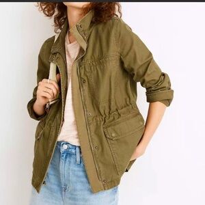 Hinge Army Green Utility Jacket